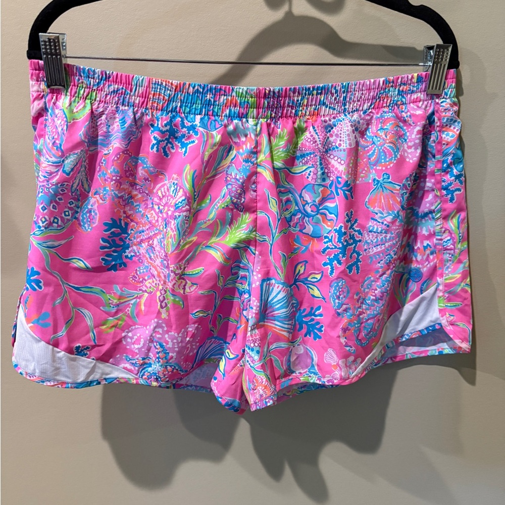 Lilly Pulitzer Luxletic Running Shorts—worn once.